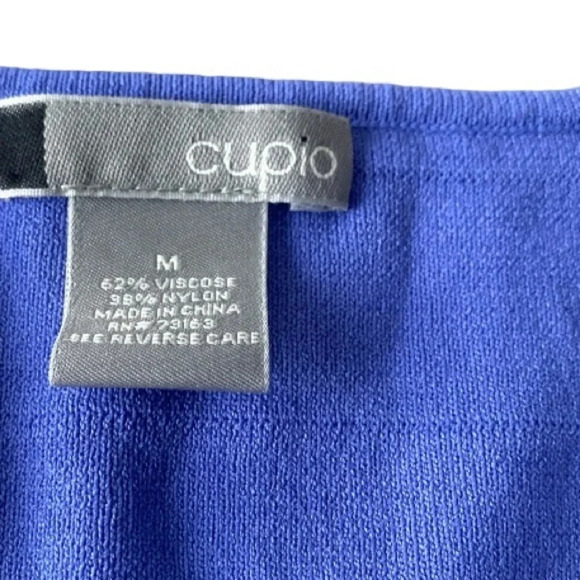 CUPIO EUC WOMENS TOP SHIRT SUMMER FALL SHELL TOPS CASUAL SHIRTS PURPLE SIZE M - Picture 4 of 6